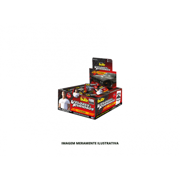 CHICLETE - RICLAN - 90UN BUZZY VELOZES E FURIOSOS TUTTI FRUTTI